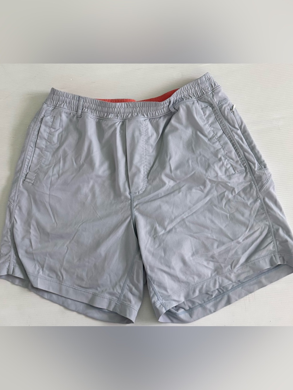 Birddogs Mens Boom Classic 7" Lined Performance Stretch Size L Gray